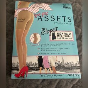SPANX Love Your Assets Super High-Waist Shaper in Nude NWT
